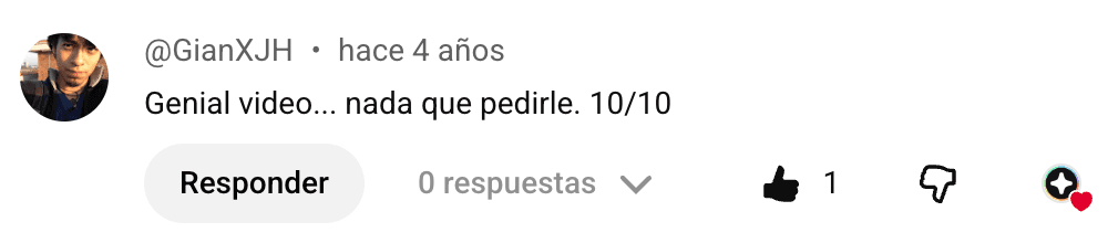 Comentario de GianXJH